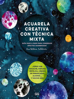 cover image of Acuarela creativa con técnica mixta